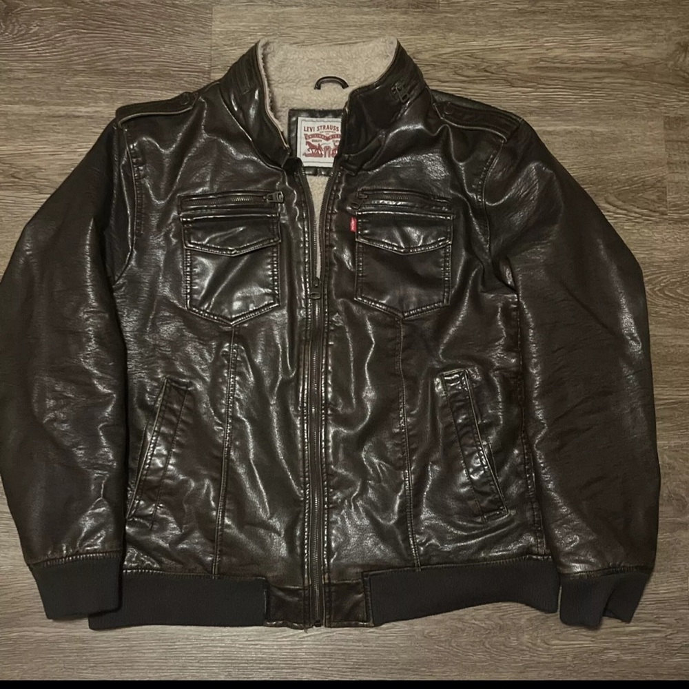 Levi's Black Bomber Jacket